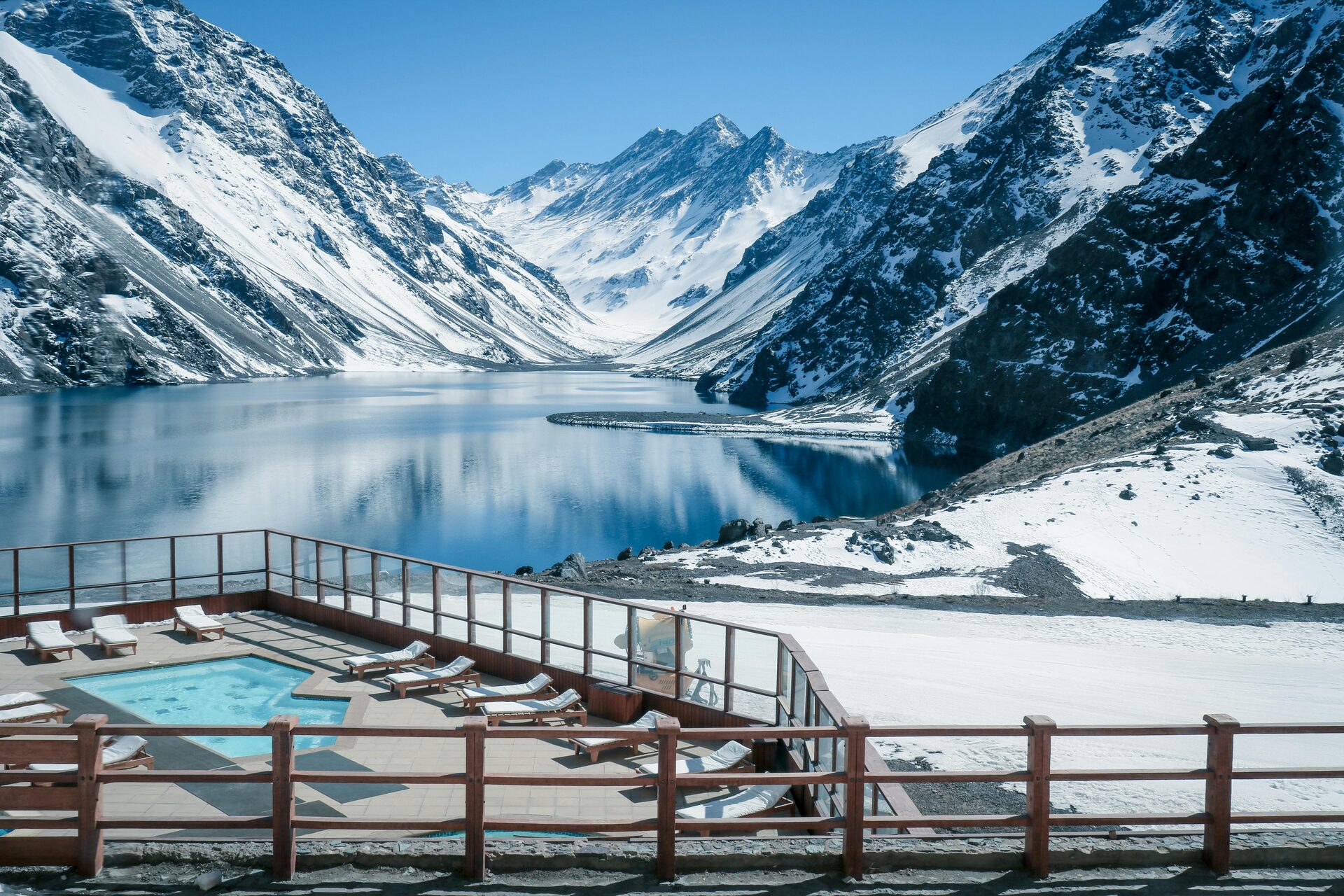 Neve nos Andes