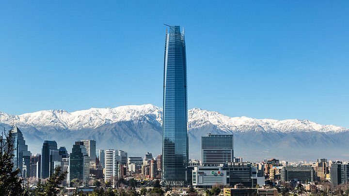 Santiago do Chile e Cordilheira